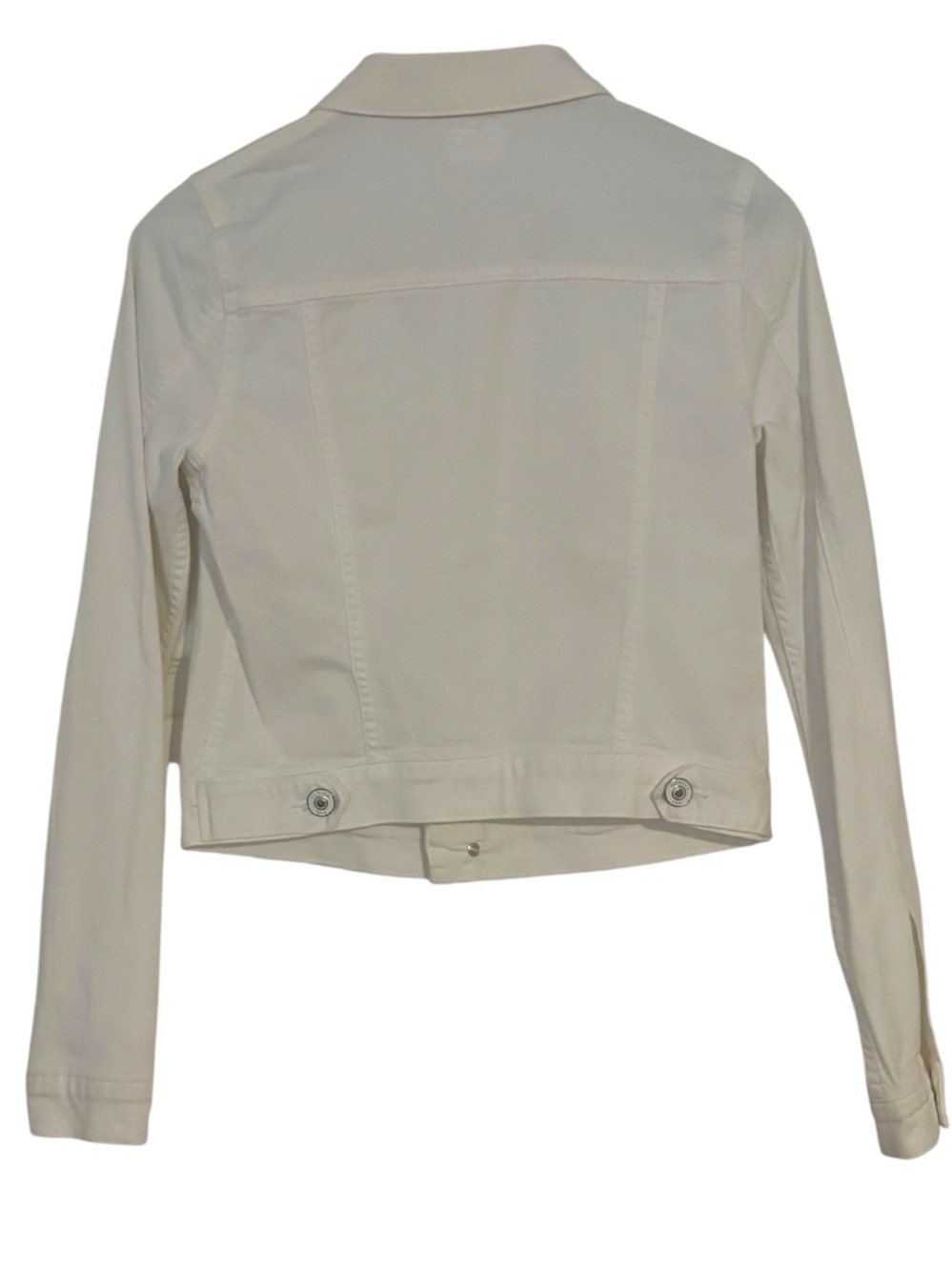 Hudson Jeans White Denim Jacket - Picture 3 of 4